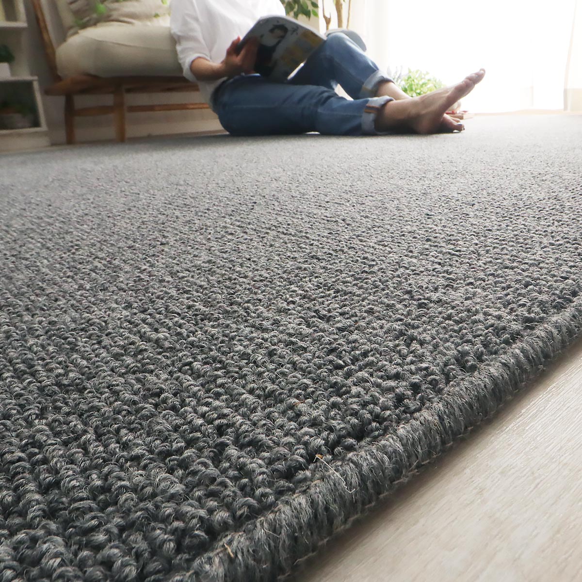 アイスランド ウール100％カーペット PURE NEW WOOL 絨毯 - カーペット