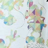 ミッキーチェックシルエット