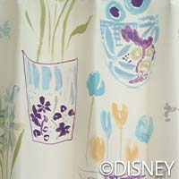 ミッキーフラワーベースミッキーウィズドナルド ライトブルー