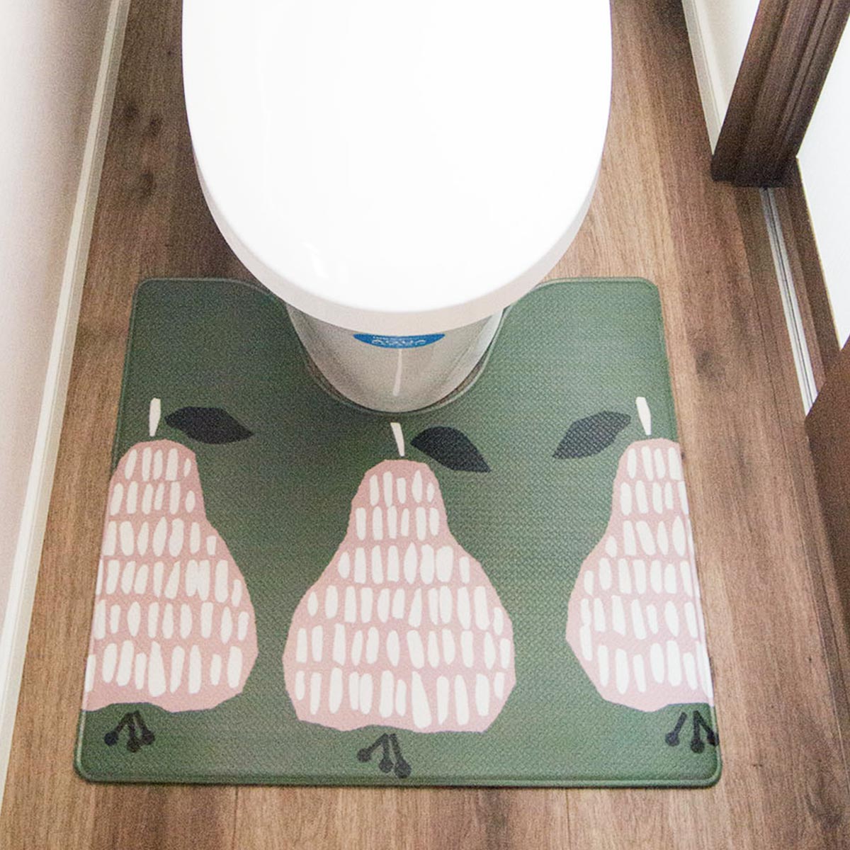 拭くだけお手入れ簡単 北欧デザインのpvcトイレマット パーロン ラグ カーペット通販 びっくりカーペット