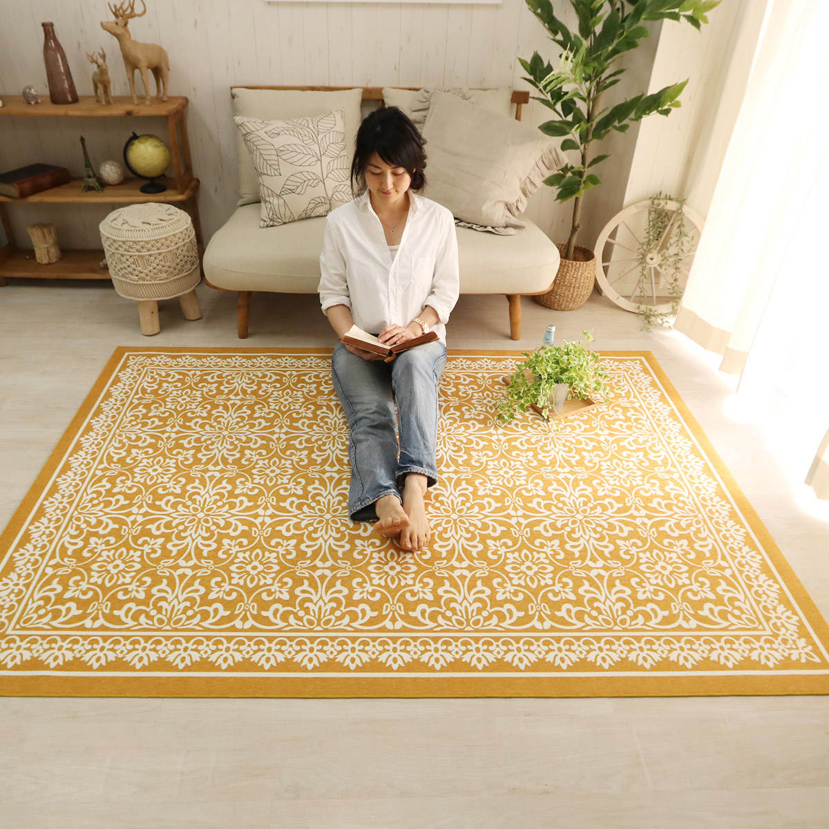 ルームラグ 東リ TOLI 絨毯140cm×200cm 長方形ラグ エレガント - 通販