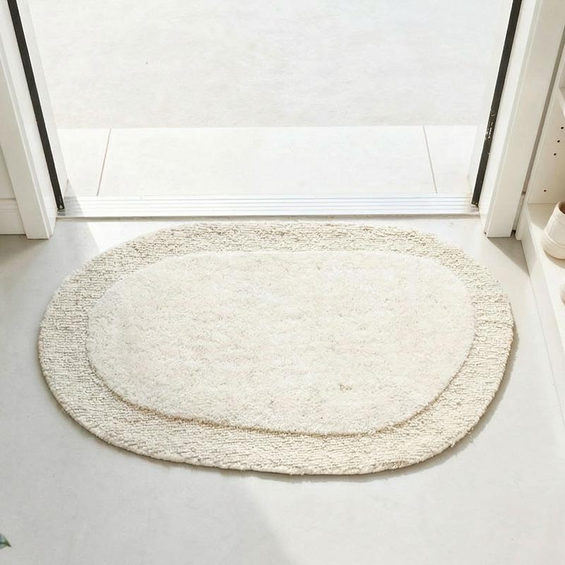 韓国風インテリアの玄関に置いてる様子